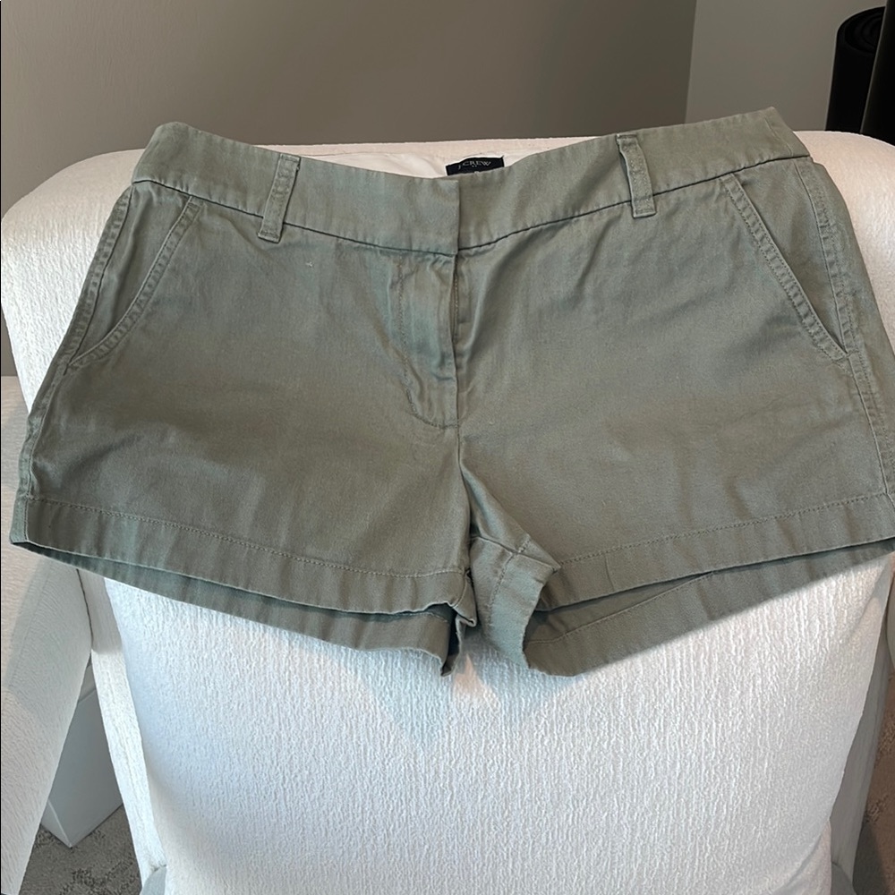 J. Crew Green  Shorts with Classic Style